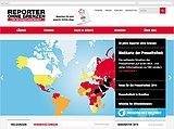 Reporter ohne Grenzen Startseite Website