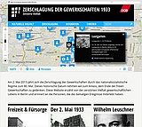 Deutscher Gewerkschaftsbund Geschichtsportal: Map-Übersicht